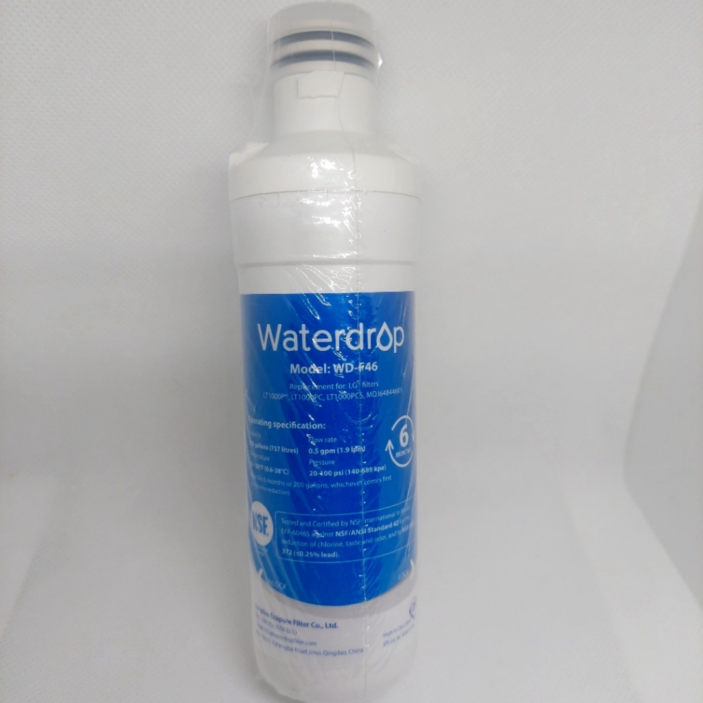 Waterdrop Refrigerator Water Filter Replacement WD-F46